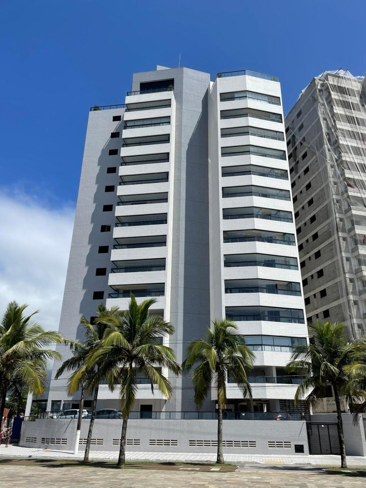 Habitat - Predio De Frente Pro Mar Daire Praia Grande Dış mekan fotoğraf