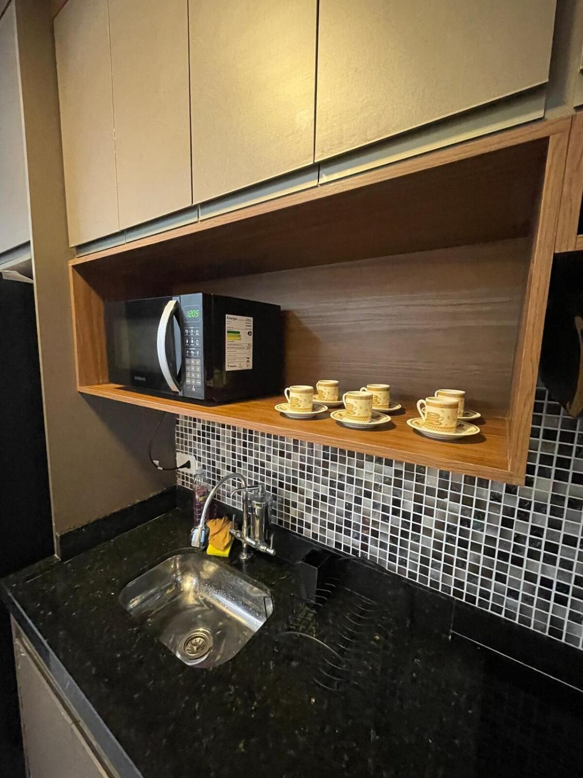Habitat - Predio De Frente Pro Mar Daire Praia Grande Dış mekan fotoğraf